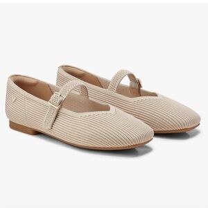 VIVAIA | NEW! Margot Mary Jane Women Flat Size: 43 In Almond